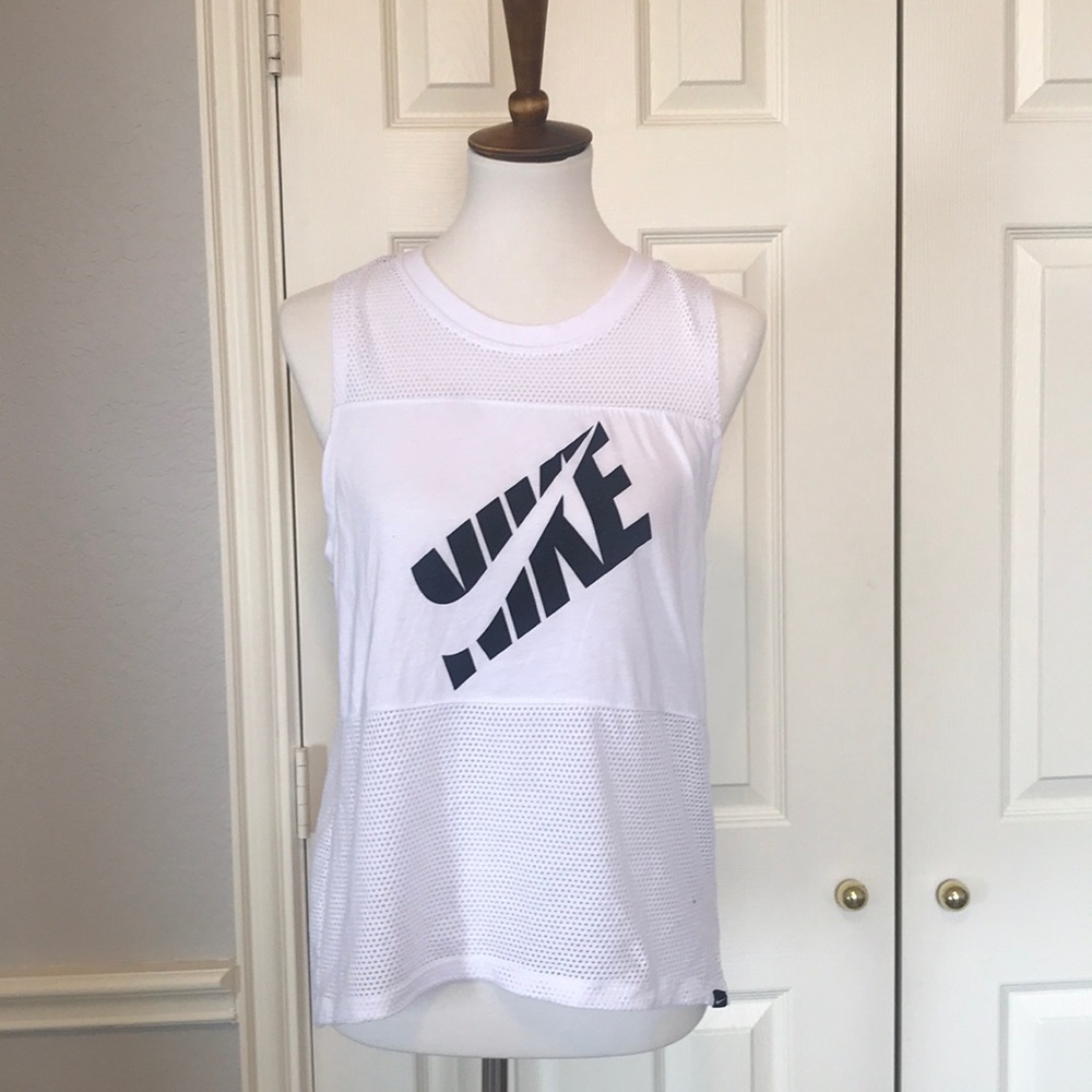 NIKE MESH GRAPHIC TANK